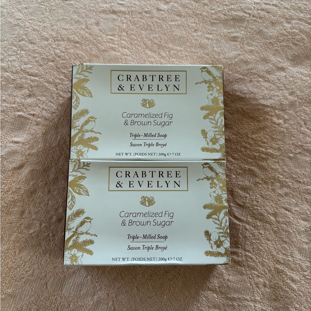 Bundle of 2 Crabtree & Evelyn Bar Soap